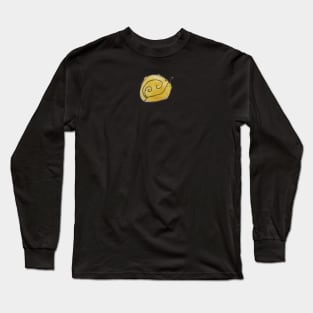 Yellow snail design Long Sleeve T-Shirt